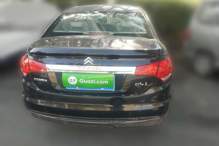 Used Citroen C4L 2013 1.6L Manual Jingzhi Edition Rear