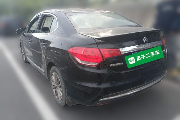 Used Citroen C4L 2013 1.8L Automatic Jingzhi Edition Rear Left 45 Deg