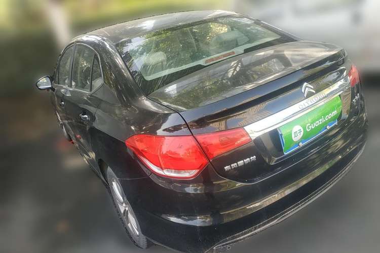 Used Citroen C4L 2013 1.6L Manual Jingzhi Edition Rear Left 45 Deg
