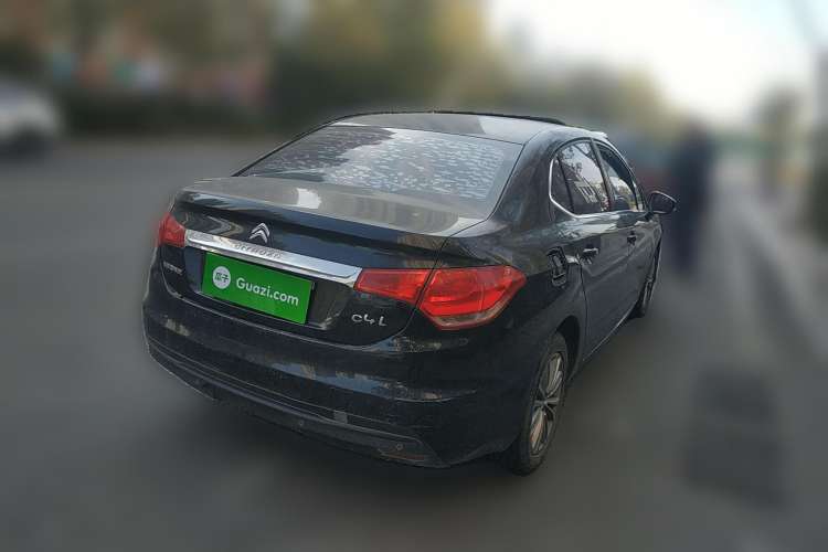 Used Citroen C4L 2013 1.8L Manual Jingxiang Edition Rear Right 45 Deg