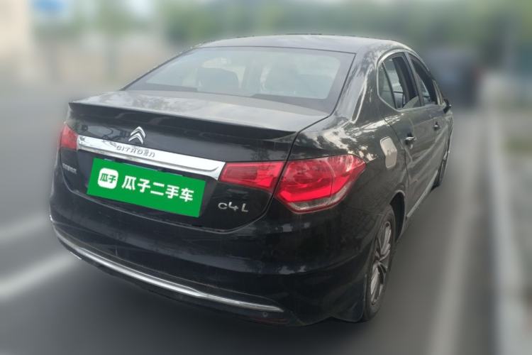 Used Citroen C4L 2013 1.8L Automatic Jingzhi Edition Rear Right 45 Deg