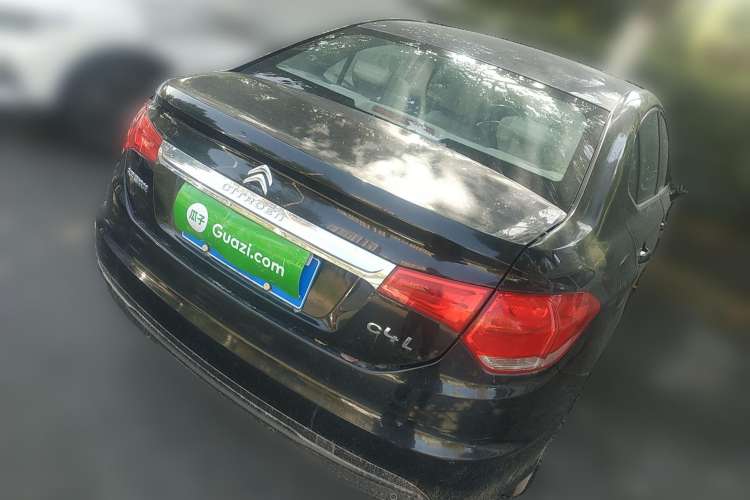 Used Citroen C4L 2013 1.6L Manual Jingzhi Edition Rear Right 45 Deg