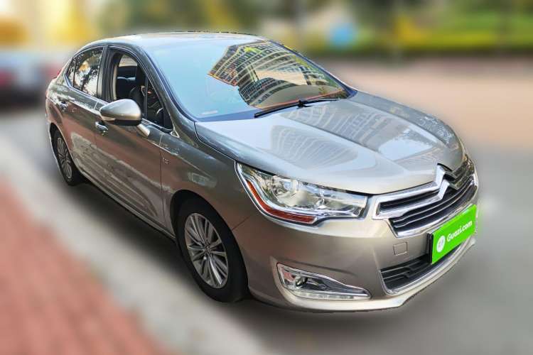 Used Citroen C4L 2013 1.8L Manual Jingzhi Edition Front Right 45 Deg