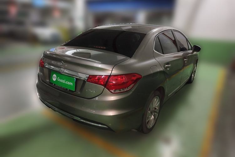 Used Citroen C4L 2013 1.8L Automatic Jingchi Edition Rear Right 45 Deg
