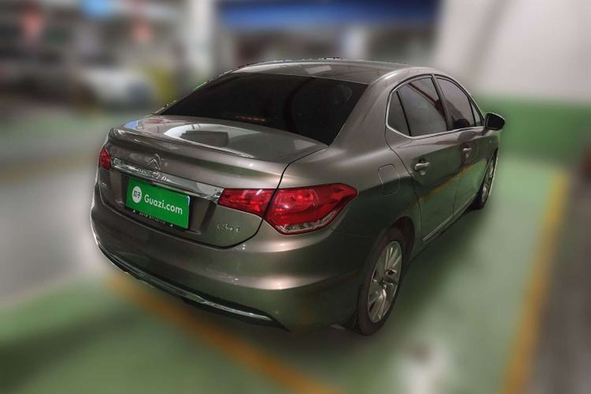 Used Citroen C4L 2013 1.8L Automatic Jingchi Edition Rear Right 45 Deg
