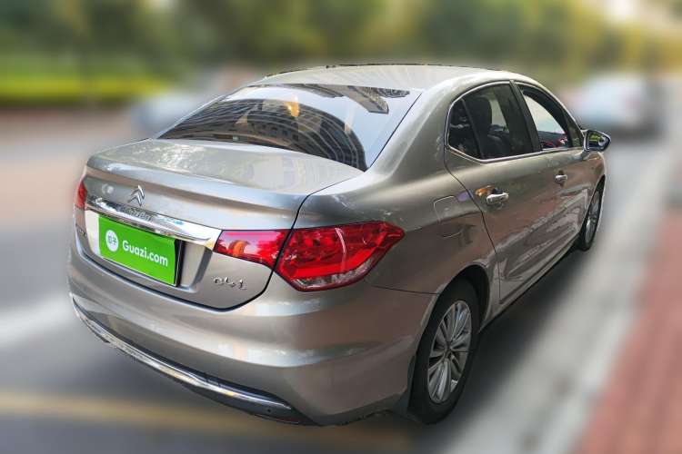 Used Citroen C4L 2013 1.8L Manual Jingzhi Edition Rear Right 45 Deg