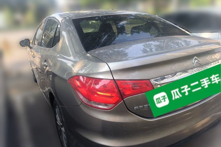 Used Citroen C4L 2013 1.8L Automatic Jingzhi Edition Rear Left 45 Deg