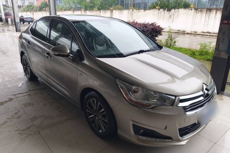 Used Citroen C4L 2013 1.8L Manual Jingzhi Edition Front Right 45 Deg