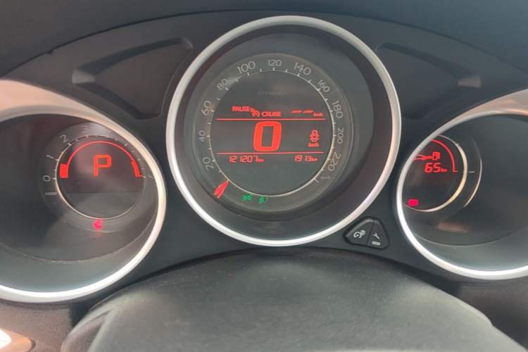 Used Citroen C4L 2013 1.6 THP Automatic Impression Edition Instrument Cluster