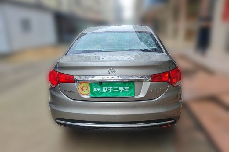 Used Citroen C4L 2013 1.8L Manual Jingxiang Edition Rear