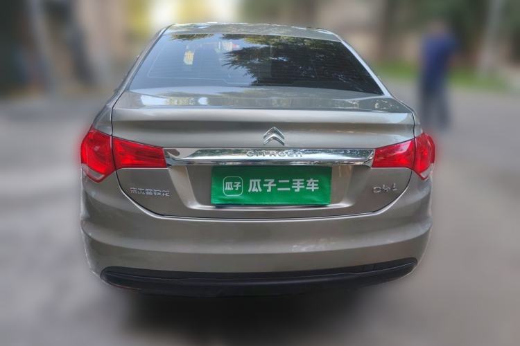 Used Citroen C4L 2013 1.8L Automatic Jingzhi Edition Rear
