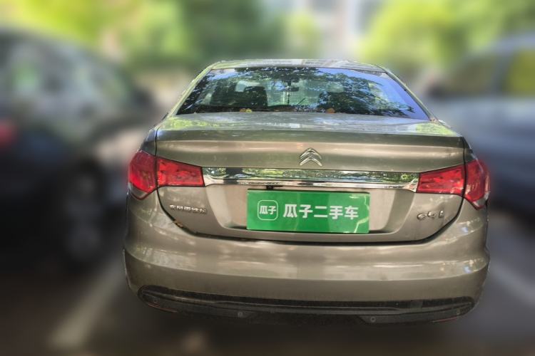 Used Citroen C4L 2013 1.8L Automatic Jingzhi Edition Rear