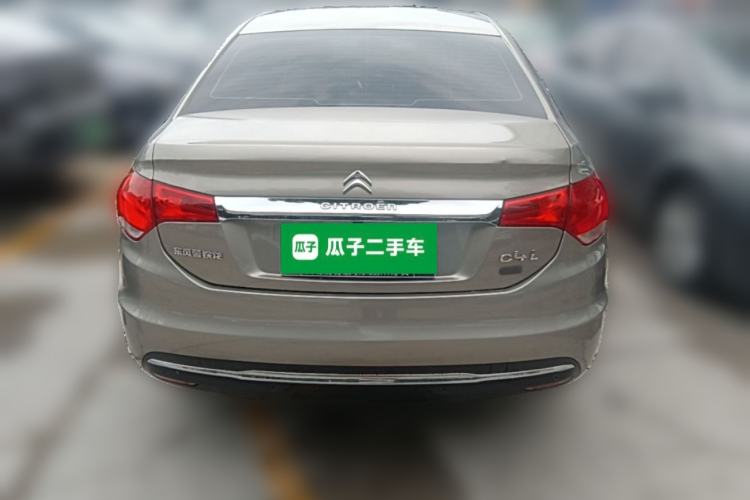 Used Citroen C4L 2013 1.8L Automatic Jingchi Edition Rear
