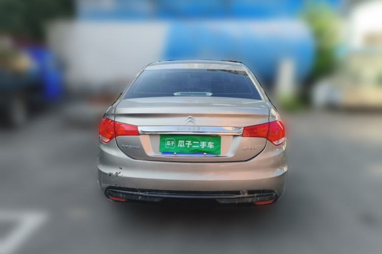 Used Citroen C4L 2013 1.6L Manual Jingzhi Edition Rear