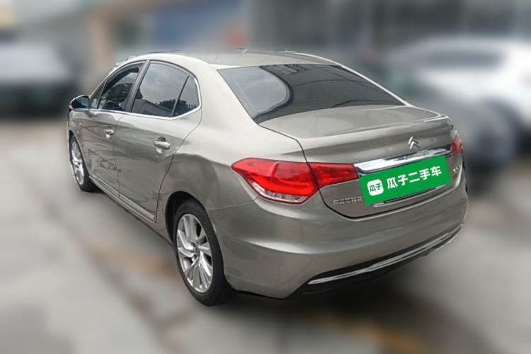 Used Citroen C4L 2013 1.8L Automatic Jingchi Edition Rear Left 45 Deg