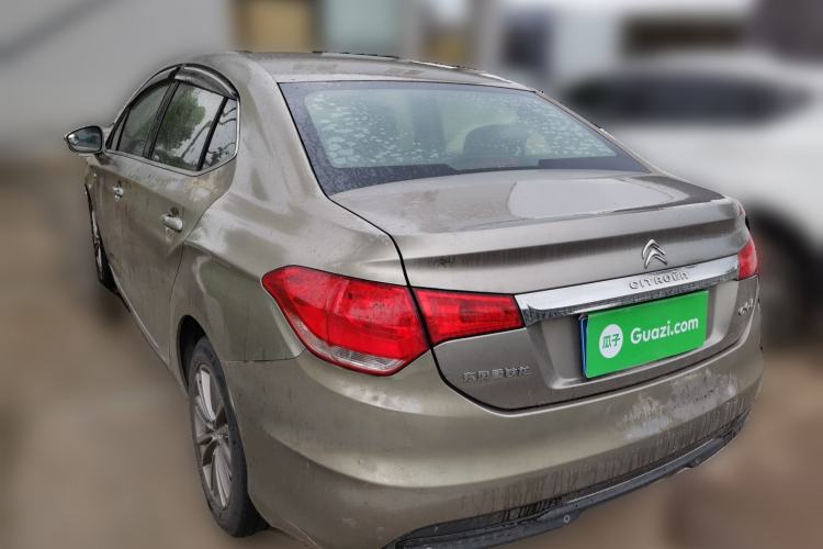 Used Citroen C4L 2013 1.8L Automatic Jingzhi Edition Rear Left 45 Deg