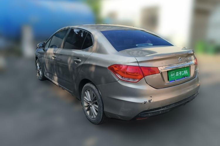 Used Citroen C4L 2013 1.6L Manual Jingzhi Edition Rear Left 45 Deg