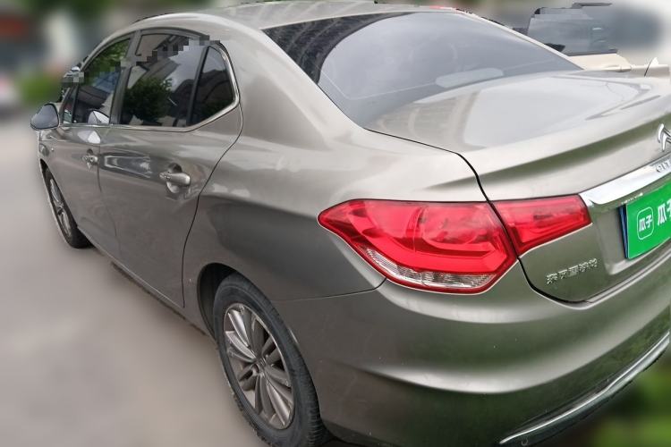 Used Citroen C4L 2013 1.8L Automatic Jingzhi Edition Rear Left 45 Deg
