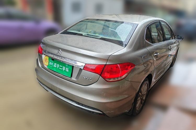 Used Citroen C4L 2013 1.8L Manual Jingxiang Edition Rear Right 45 Deg