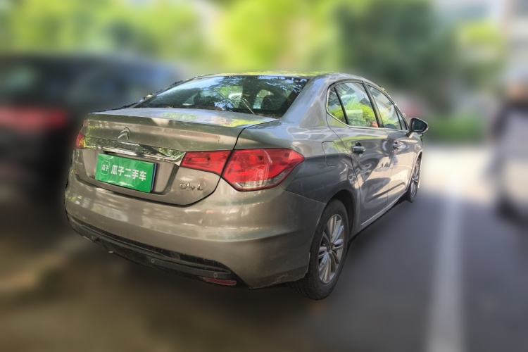 Used Citroen C4L 2013 1.8L Automatic Jingzhi Edition Rear Right 45 Deg