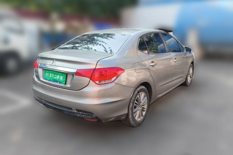Used Citroen C4L 2013 1.6L Manual Jingzhi Edition Rear Right 45 Deg