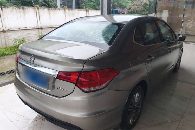 Used Citroen C4L 2013 1.8L Manual Jingzhi Edition Rear Right 45 Deg