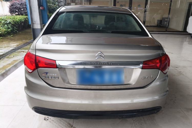 Used Citroen C4L 2013 1.8L Manual Jingzhi Edition Rear