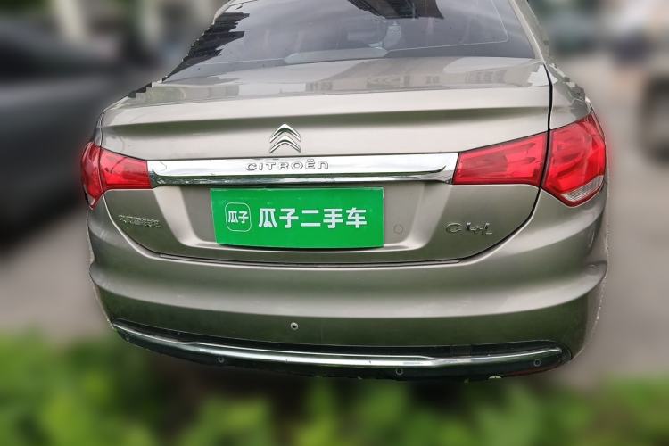 Used Citroen C4L 2013 1.8L Automatic Jingzhi Edition Rear