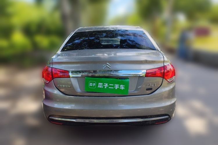 Used Citroen C4L 2013 1.8L Automatic Jingchi Edition Rear