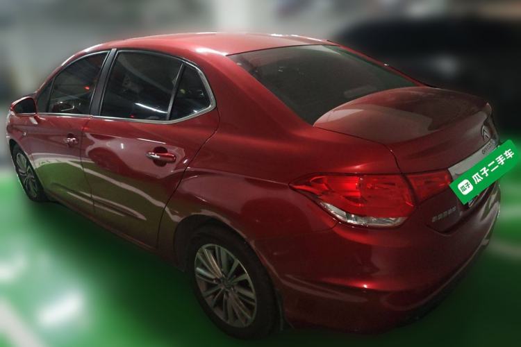 Used Citroen C4L 2013 1.8L Automatic Jingzhi Edition Rear Left 45 Deg