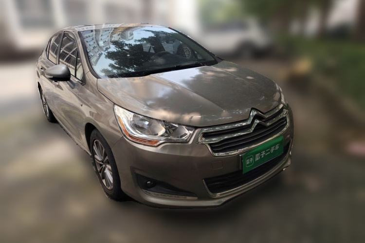Used Citroen C4L 2013 1.8L Manual Jingzhi Edition Front Right 45 Deg