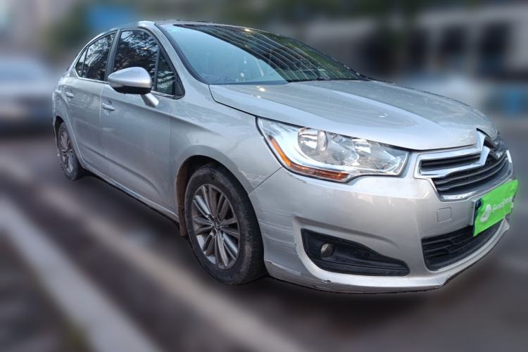 Used Citroen C4L 2013 1.6L Automatic Jingxiang Edition Front Right 45 Deg