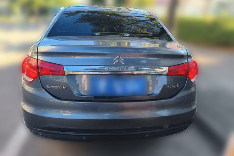 Used Citroen C4L 2013 1.6L Manual Jingzhi Edition Rear