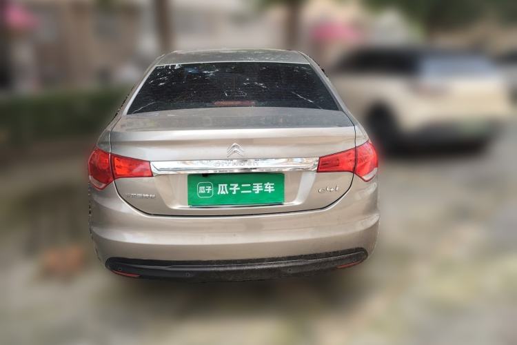 Used Citroen C4L 2013 1.8L Manual Jingzhi Edition Rear