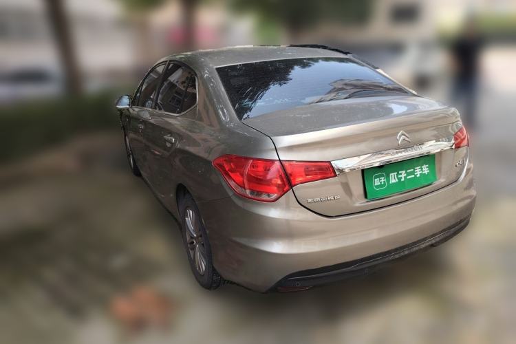 Used Citroen C4L 2013 1.8L Manual Jingzhi Edition Rear Left 45 Deg