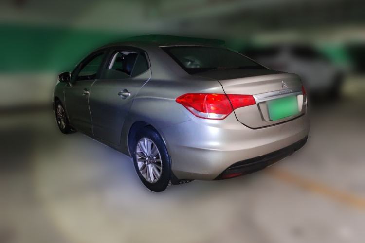 Used Citroen C4L 2013 1.8L Manual Jingzhi Edition Rear Left 45 Deg