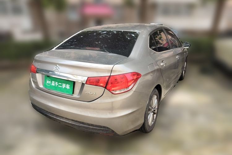 Used Citroen C4L 2013 1.8L Manual Jingzhi Edition Rear Right 45 Deg