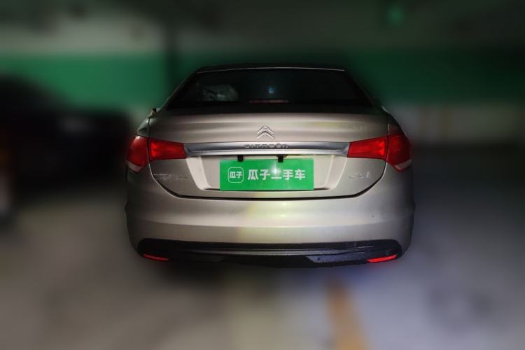 Used Citroen C4L 2013 1.8L Manual Jingzhi Edition Rear