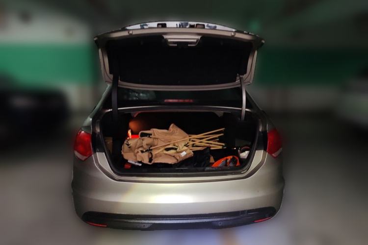Used Citroen C4L 2013 1.8L Manual Jingzhi Edition Trunk