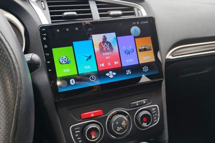 Used Citroen C4L 2013 1.6 THP Automatic Impression Edition Audio And AC Panel