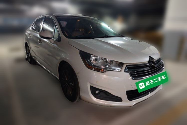 Used Citroen C4L 2013 1.6L Automatic Jingxiang Edition Front Right 45 Deg