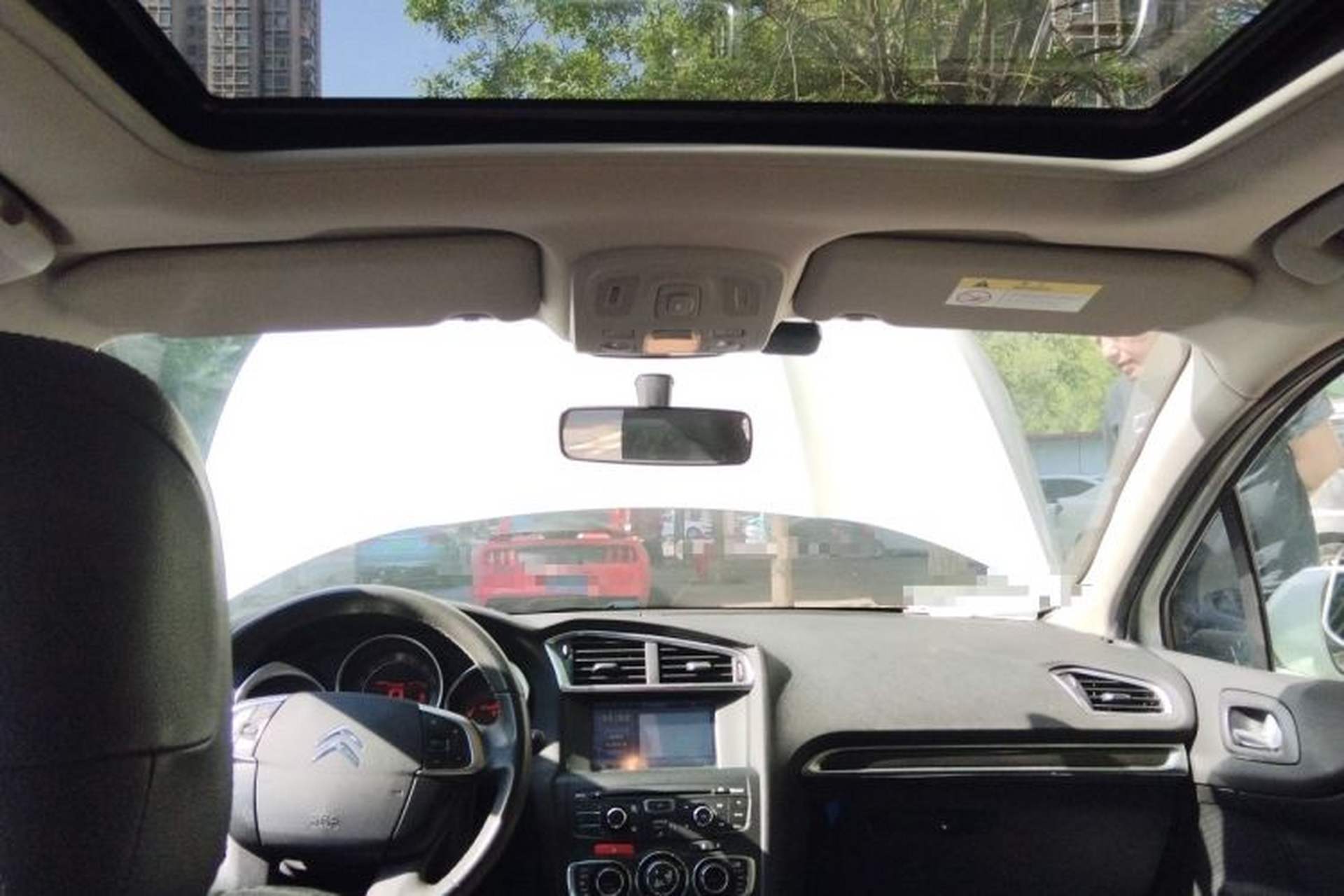 Used Citroen C4L 2013 1.8L Automatic Jingzhi Edition Headliner