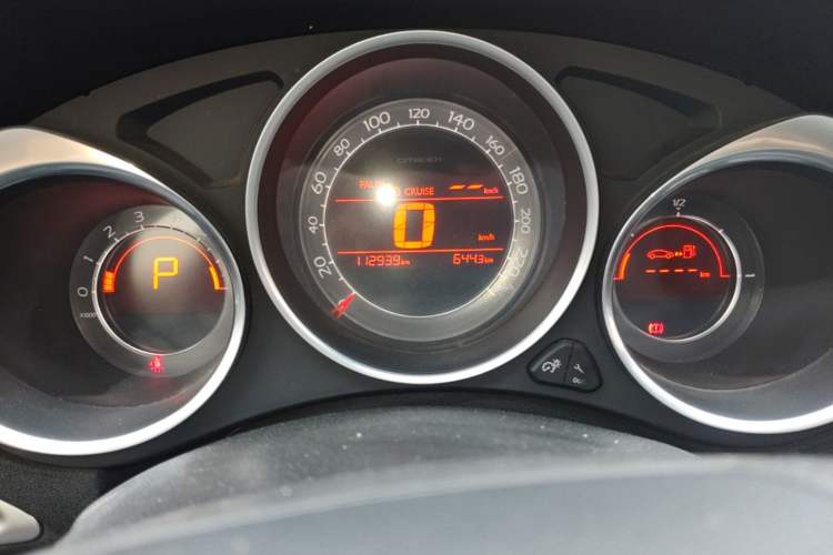 Used Citroen C4L 2013 1.6 THP Automatic Impression Edition Instrument Cluster