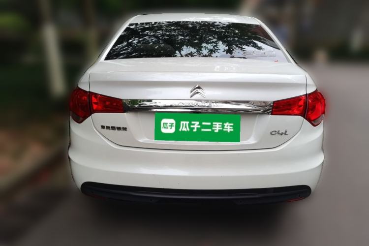 Used Citroen C4L 2013 1.8L Manual Jingxiang Edition Rear