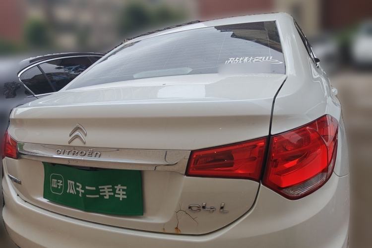Used Citroen C4L 2013 1.6L Manual Jingxiang Edition Rear