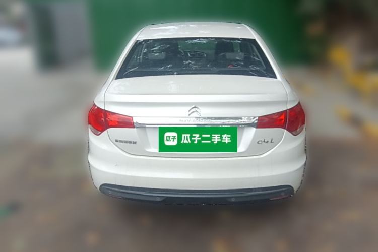 Used Citroen C4L 2013 1.8L Automatic Jingzhi Edition Rear