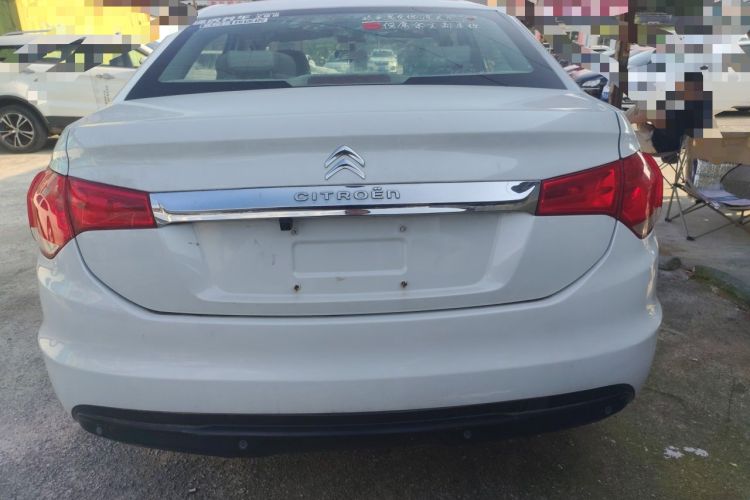 Used Citroen C4L 2013 1.6L Manual Jingzhi Edition Rear