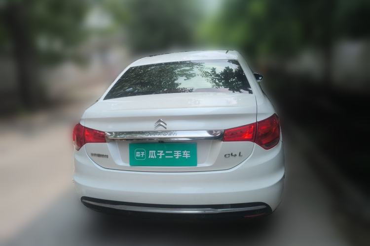 Used Citroen C4L 2013 1.8L Automatic Jingchi Edition Rear