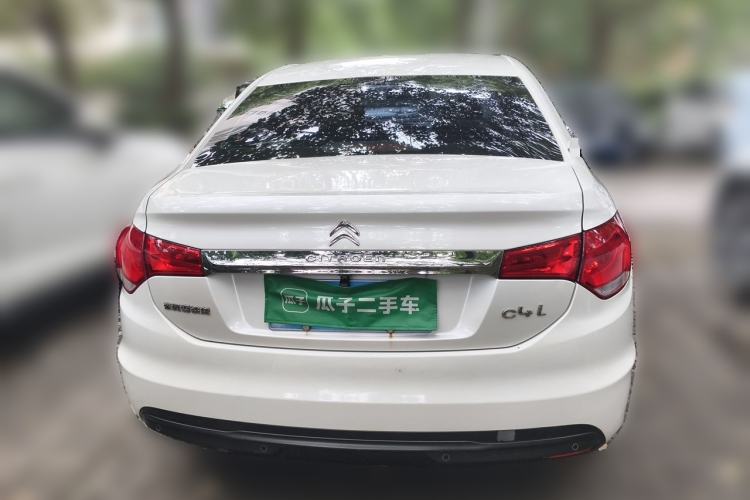 Used Citroen C4L 2013 1.8L Automatic Jingzhi Edition Rear