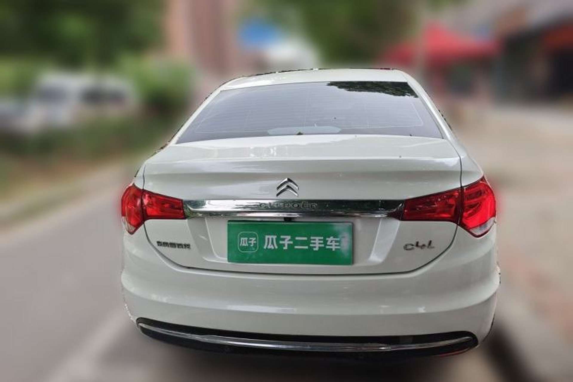 Used Citroen C4L 2013 1.8L Automatic Jingchi Edition Rear